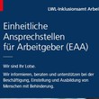 Flyer der Einheitlichen Ansprechstellen für Arbeitgeber (EAA)